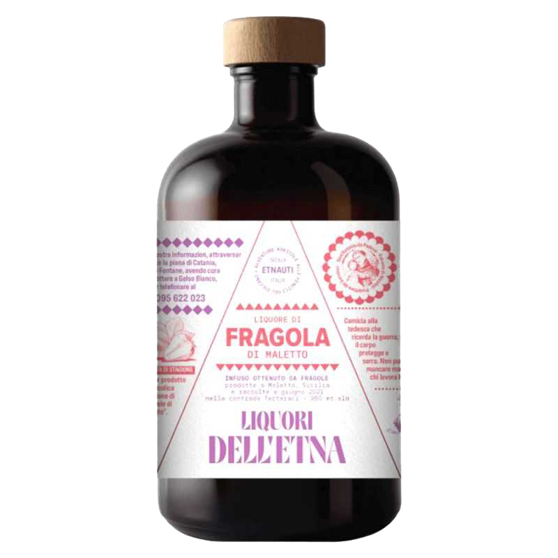 Liquore di fragola di Maletto
